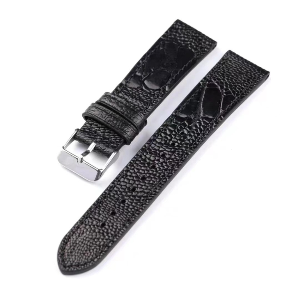 Ostrich Leg Leather Watch Straps