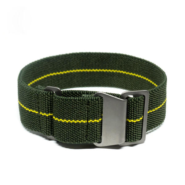 Titanium buckles spandex elastic watch strap made in china